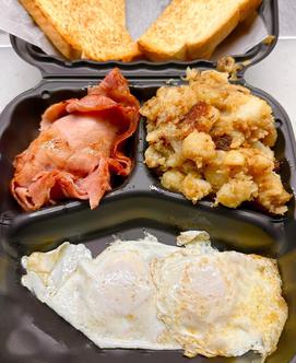 Ham & Egg Breakfast Platter