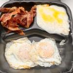 Bacon and egg Platter