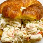 Seafood Salad on Croissant